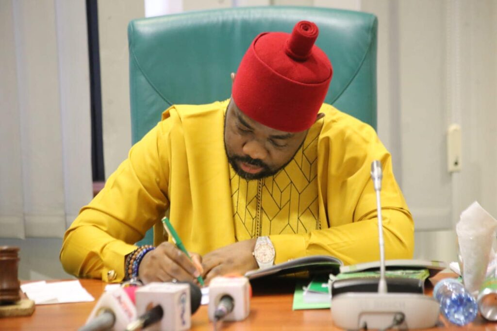 Hon. Ikenga Ugochinyere. A lawmaker has called on the police to investigate an alleged plot to frame the G60 spokesperson.